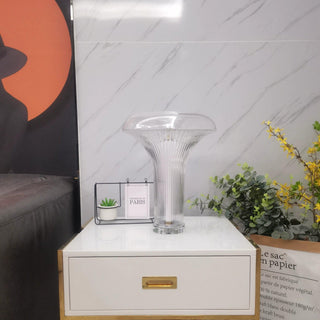 Carl Lampe de Table en Verre Moderne