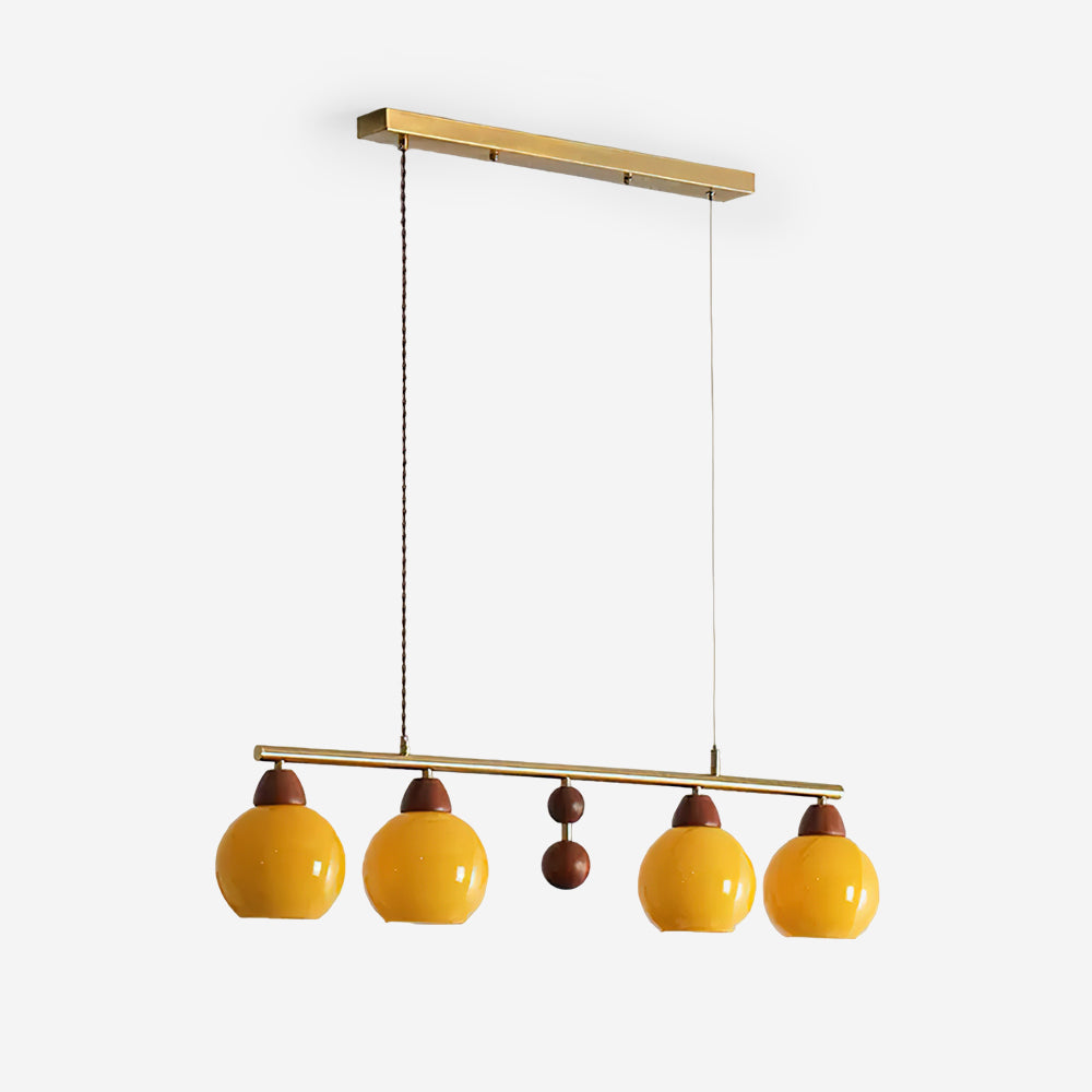 Amara Hand-blown Glass Chandelier-Neutral Decor
