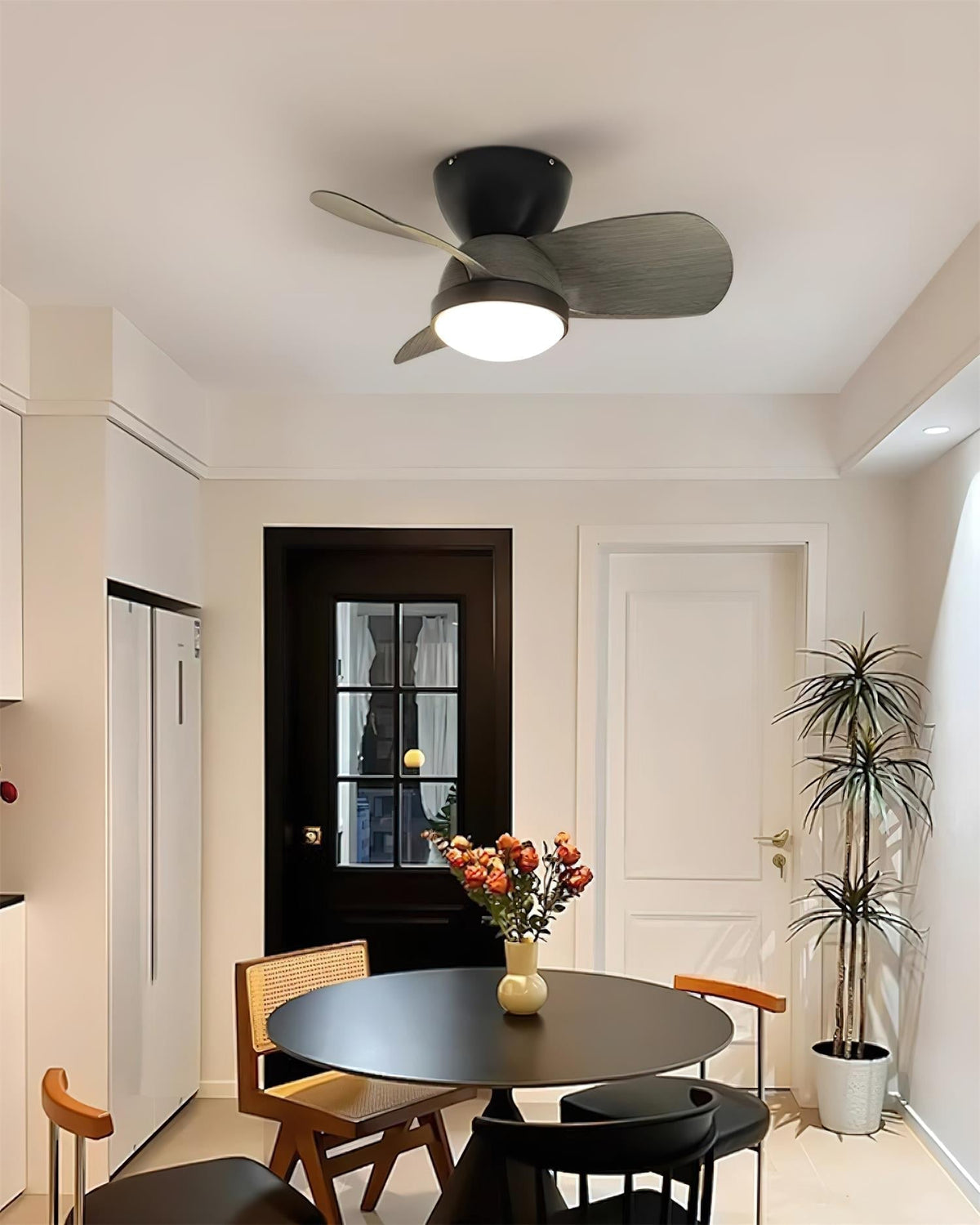 Lioraleria Ventilateur de Plafond avec Éclairage