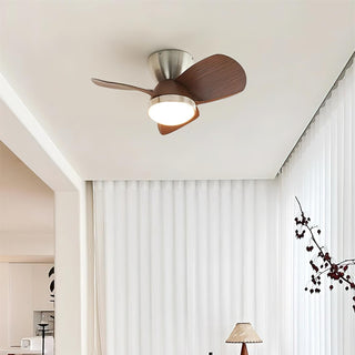 Plafonnier Ventilateur Ventra Moderne en Bois