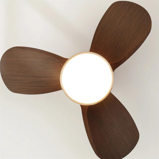 Plafonnier Ventilateur Ventra Moderne en Bois