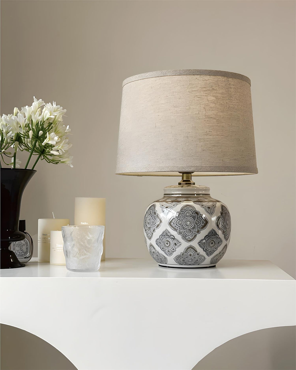 Clotilde Lampe de Table