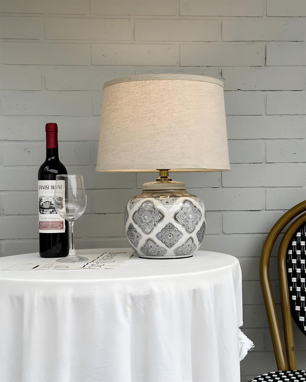 Clotilde Lampe de Table