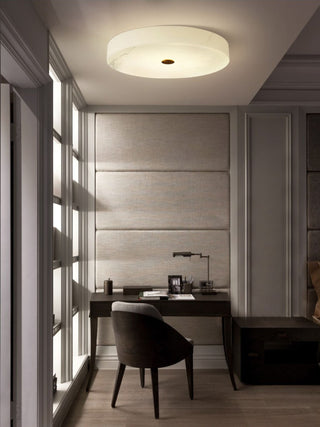 Unorir Moderne Minimaliste Albâtre Plafonnier-Luire