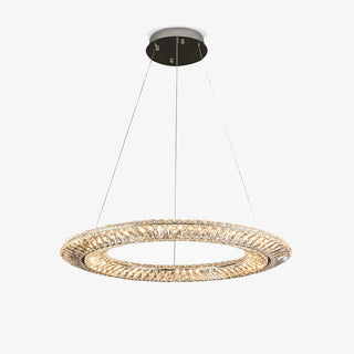 Lustra Lustre Géométrique Cristal LED Élégant