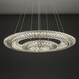 Lustra Lustre Géométrique Cristal LED Élégant