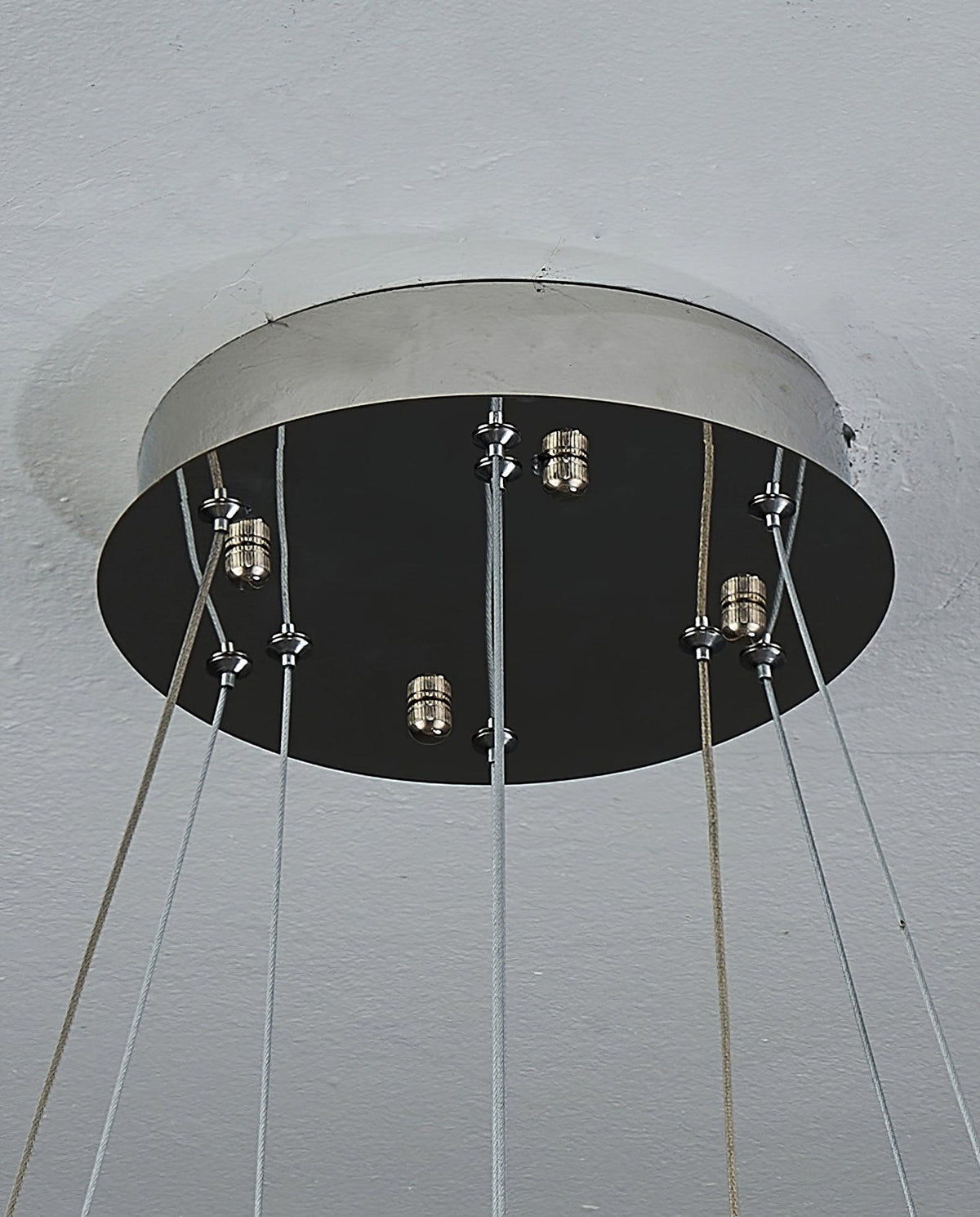 Serien Lustre Géométrique Cristal LED Élégant