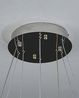 Lustra Lustre Géométrique Cristal LED Élégant