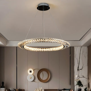 Lustra Lustre Géométrique Cristal LED Élégant