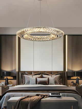 Lustra Lustre Géométrique Cristal LED Élégant