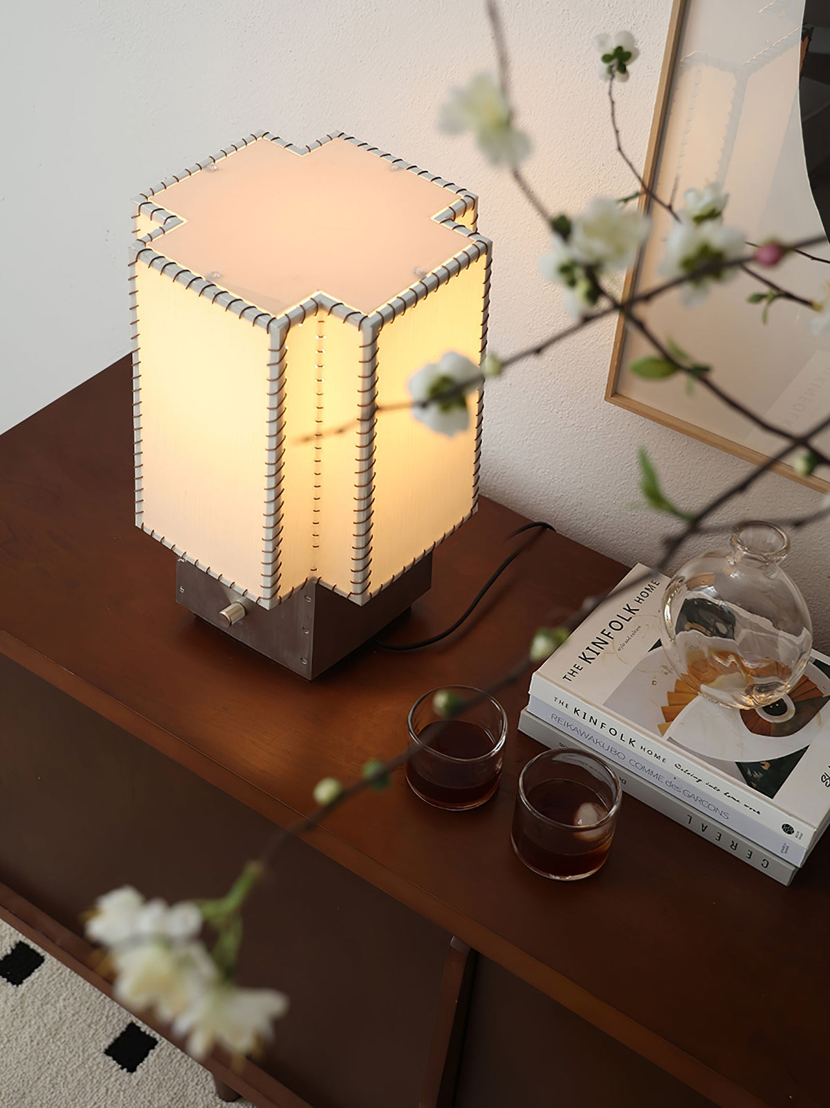 Ruby Modern Table Lamp-Neutral Decor