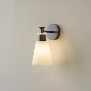 Tapered Applique Murale en Albâtre