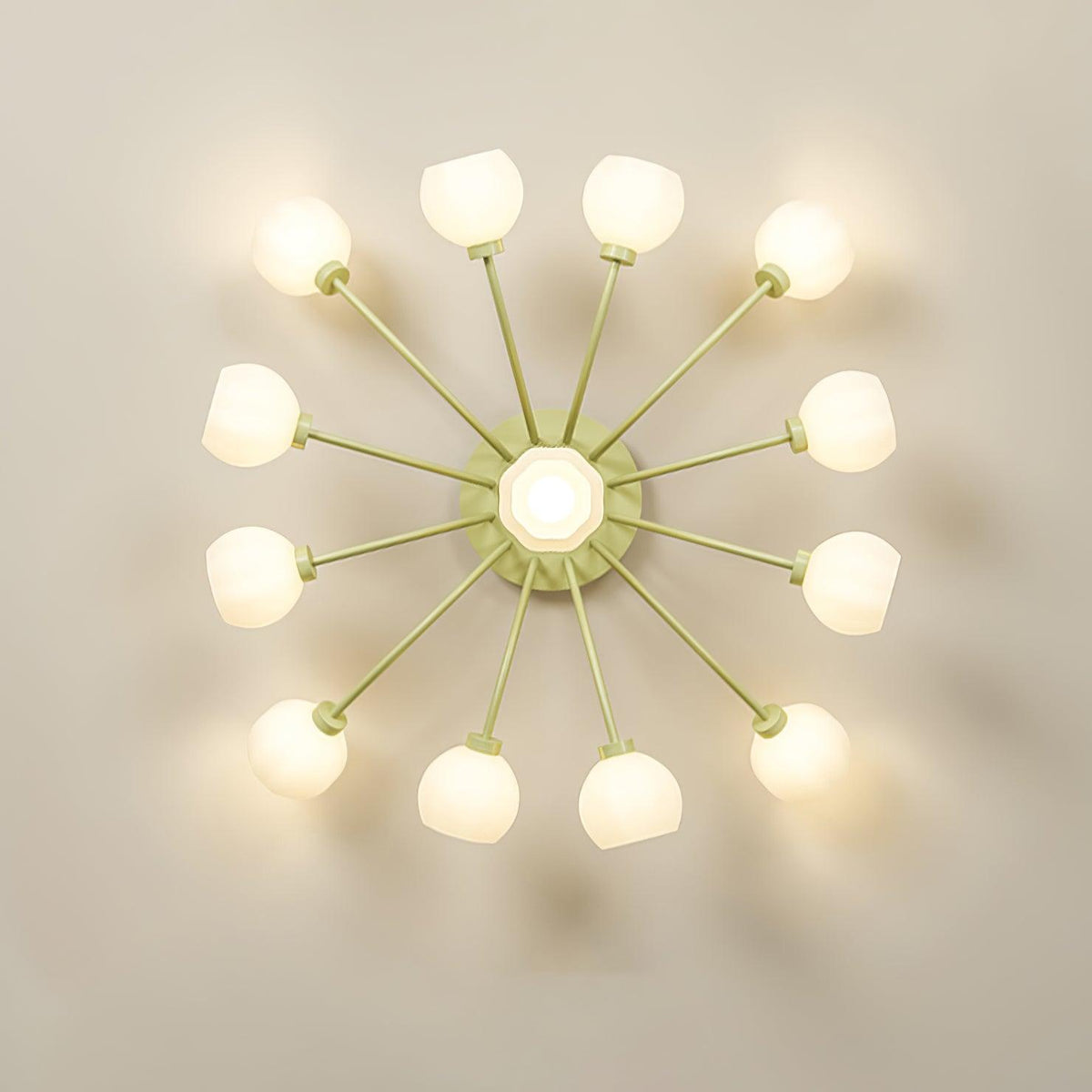 Florina Flower Ceiling Light-Neutral Decor