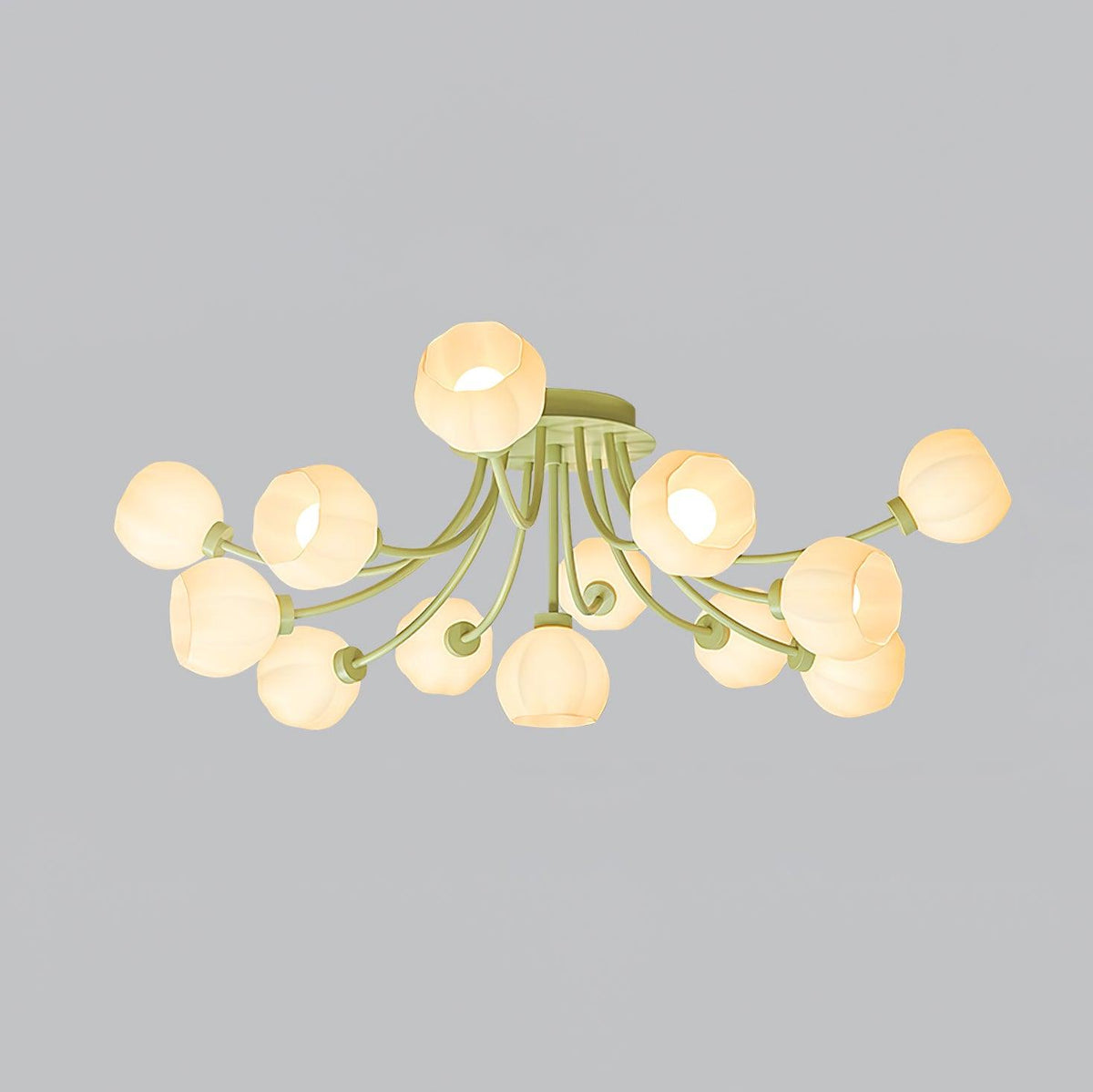 Florina Flower Ceiling Light-Neutral Decor