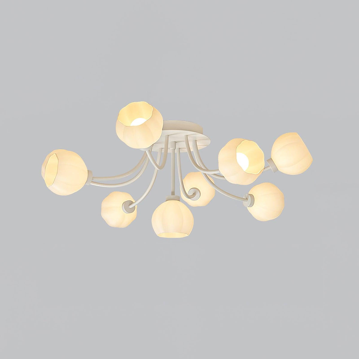 Florina Flower Ceiling Light-Neutral Decor