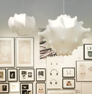 Lumina Suspension en Soie Contemporaine