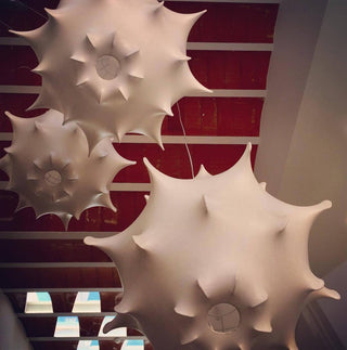 Lumina Suspension en Soie Contemporaine