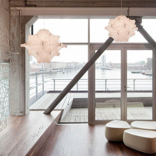 Lumina Suspension en Soie Contemporaine