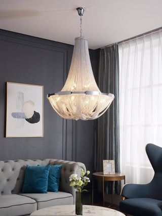 Solara Lustre Gland Chaîne en Aluminium