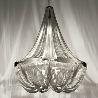 Solara Lustre Gland Chaîne en Aluminium