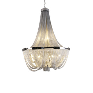 Solara Lustre Gland Chaîne en Aluminium