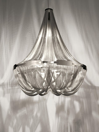 Solara Lustre Gland Chaîne en Aluminium