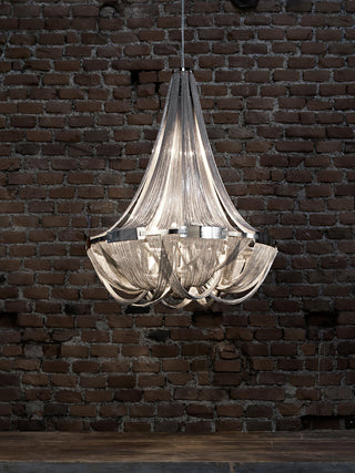Solara Lustre Gland Chaîne en Aluminium