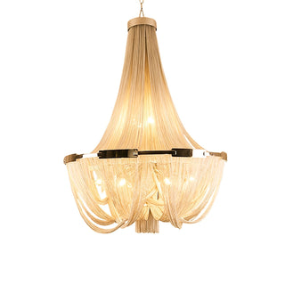 Solara Lustre Gland Chaîne en Aluminium