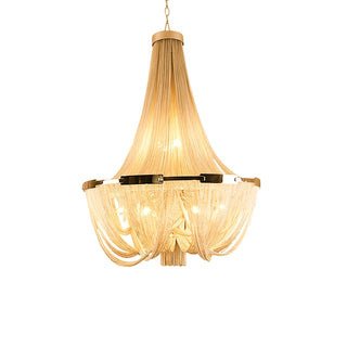 Solara Lustre Gland Chaîne en Aluminium