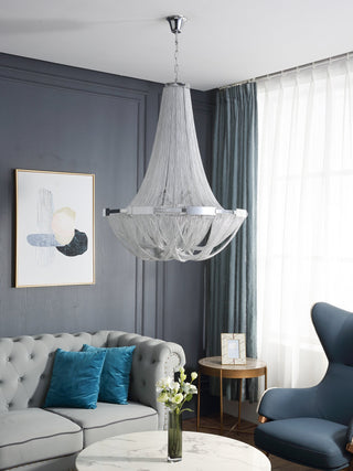 Solara Lustre Gland Chaîne en Aluminium