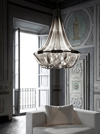 Solara Lustre Gland Chaîne en Aluminium