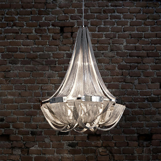 Solara Lustre Gland Chaîne en Aluminium