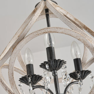 Viraearae Prime Nordique Cristal Bois Suspension