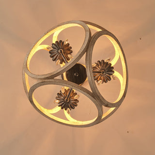 Viraearae Prime Nordique Cristal Bois Suspension