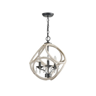 Viraearae Prime Nordique Cristal Bois Suspension