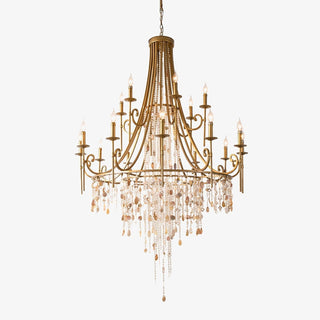 Errina Lustre Postmoderne Luxe Coquille Cristal