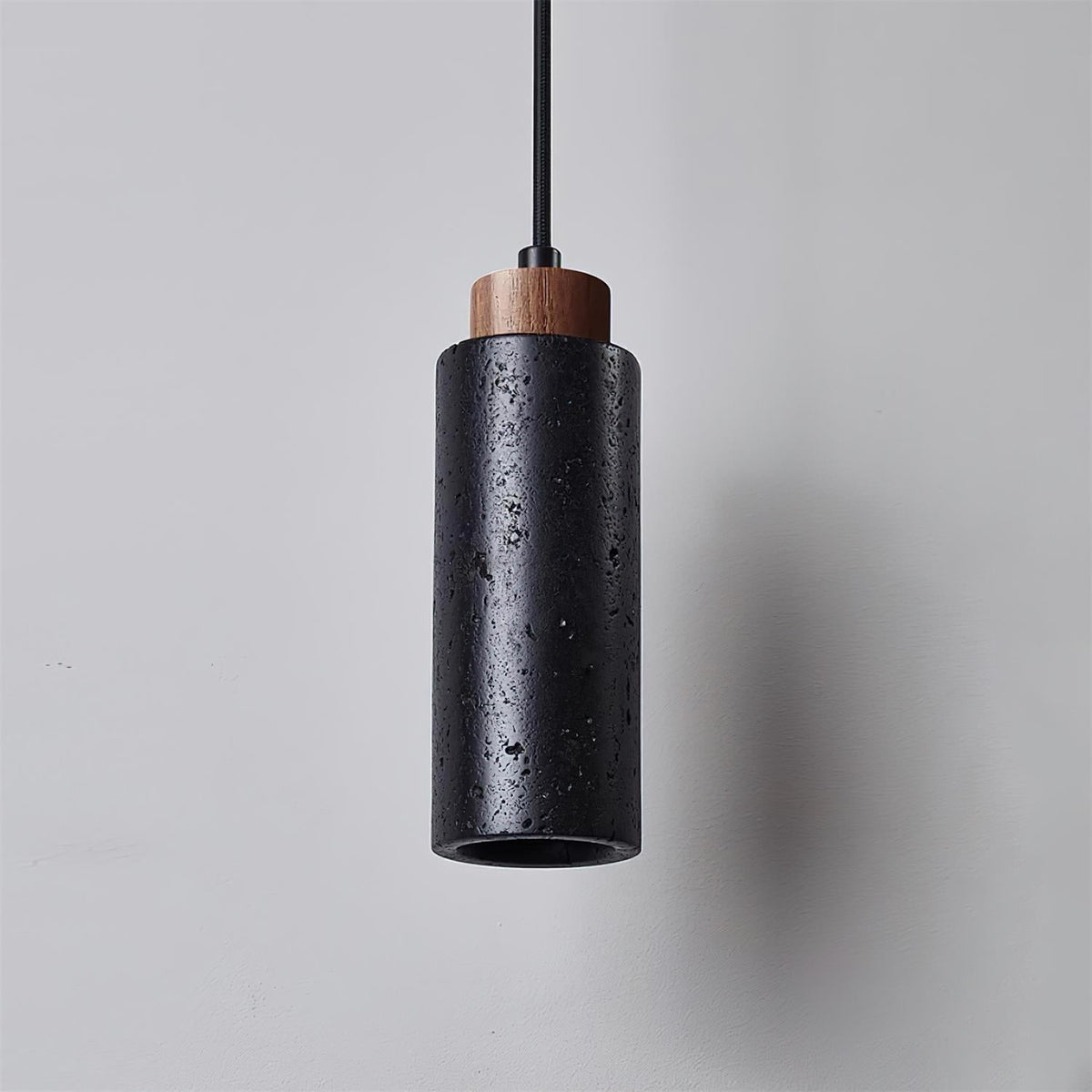 Nerova Pendant Light Travertine Wood Minimalist-Neutral Decor