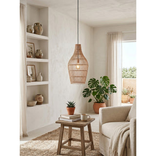 Canerielle Suspension en Rotin