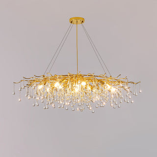 Eurrinis Lustre Cristal Postmoderne Luxueux