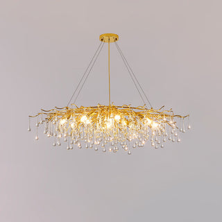 Eurrinis Lustre Cristal Postmoderne Luxueux