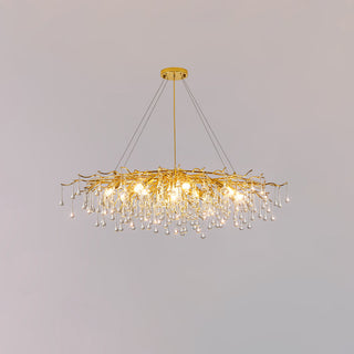 Eurrinis Lustre Cristal Postmoderne Luxueux