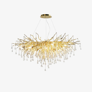 Eurrinis Lustre Cristal Postmoderne Luxueux