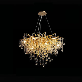Eurrinis Lustre Cristal Postmoderne Luxueux