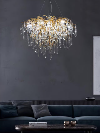 Eurrinis Lustre Cristal Postmoderne Luxueux