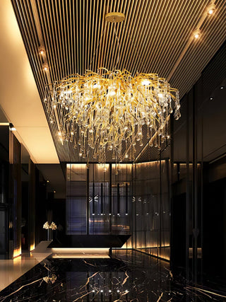 Eurrinis Lustre Cristal Postmoderne Luxueux