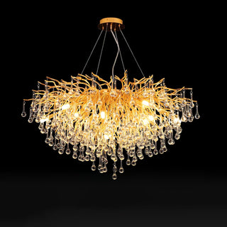 Eurrinis Lustre Cristal Postmoderne Luxueux