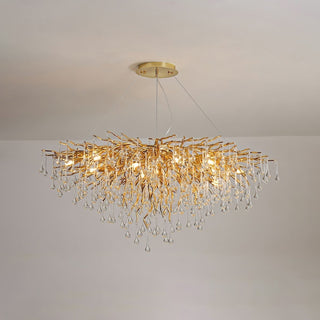 Eurrinis Lustre Cristal Postmoderne Luxueux