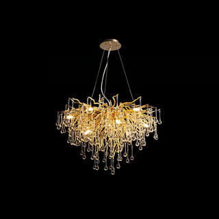 Eurrinis Lustre Cristal Postmoderne Luxueux
