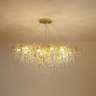Eurrinis Lustre Cristal Postmoderne Luxueux