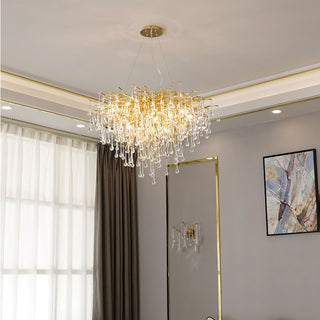 Eurrinis Lustre Cristal Postmoderne Luxueux